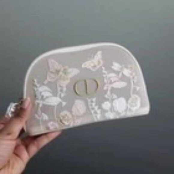 DIOR Limited-Edition Lucky Miss Ritual Butterfly Embroidered Pouch GWP - Picture 1 of 9